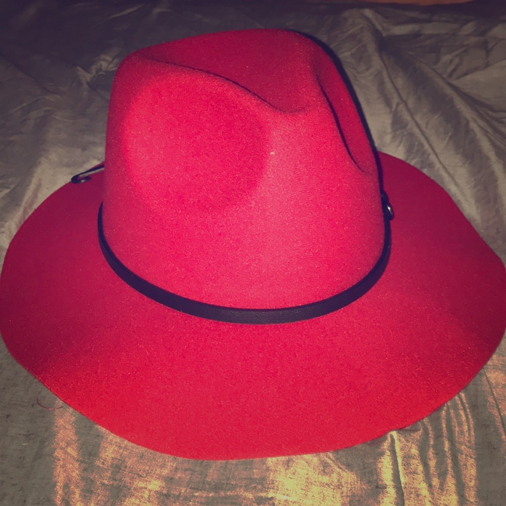 Last one! Red fedora